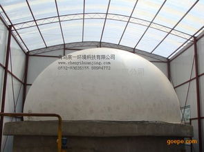 高效环保 阀门电镀厂专用2000立方双膜气柜在污水处理中的应用实景